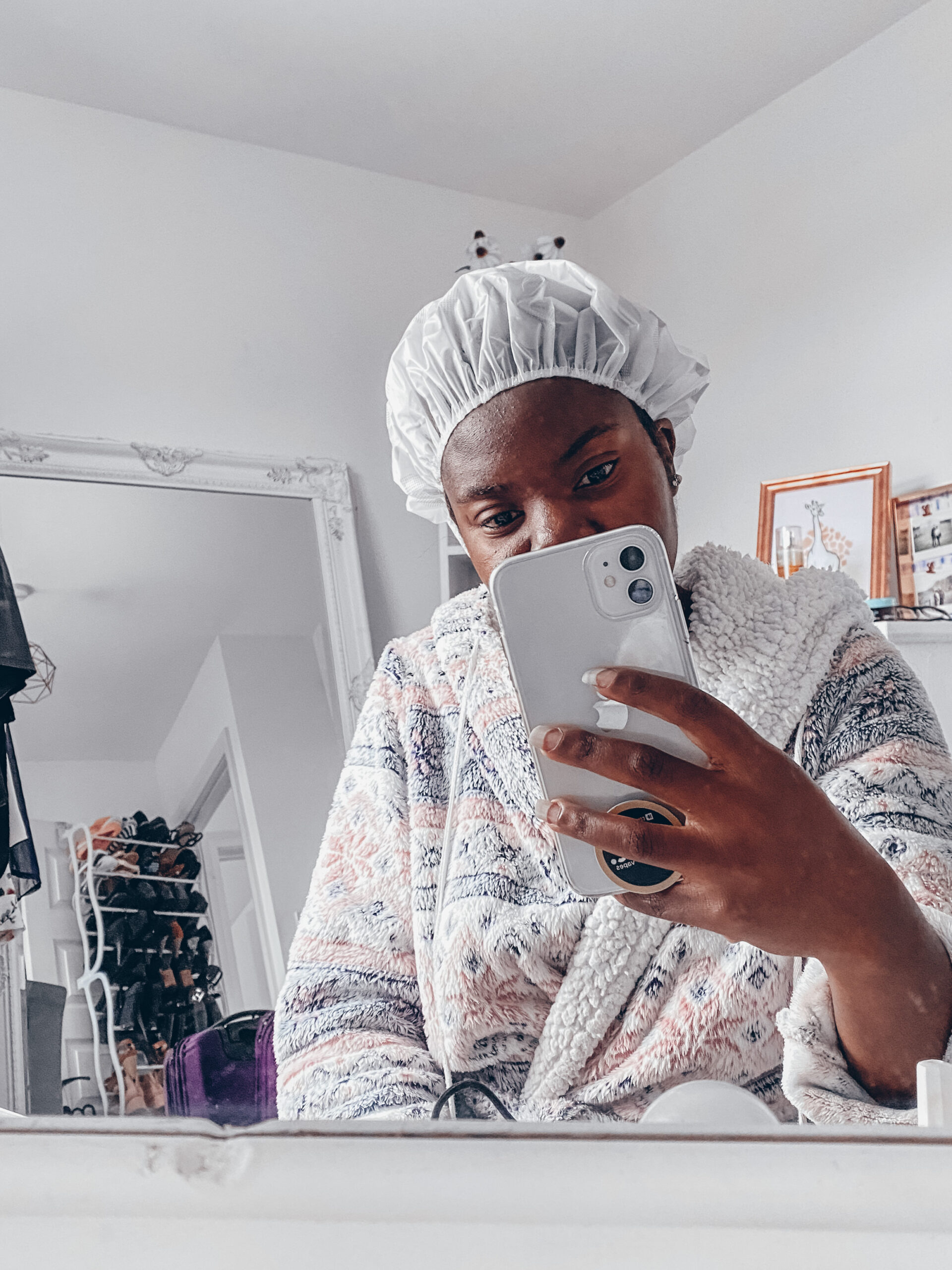 The Hair Fuel mask in application process (Chikumo) - A Diary Of A Chik